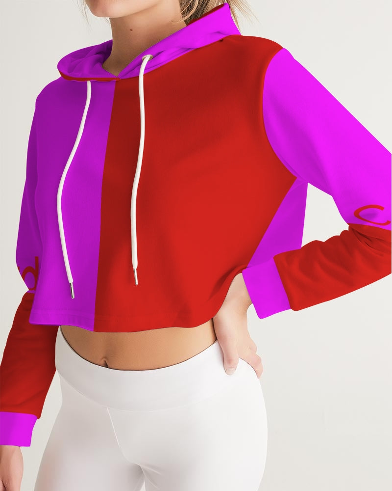 Cardio Hot Ladies Cropped Hoodie