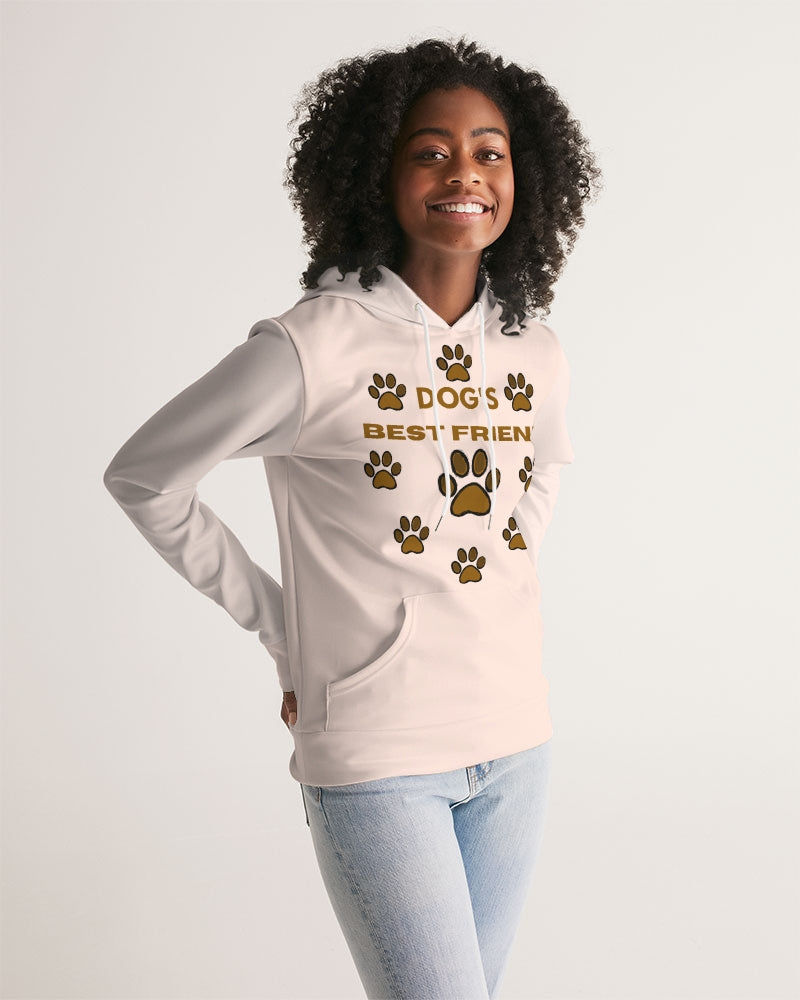 Dog's Best Friend Ladies Hoodie