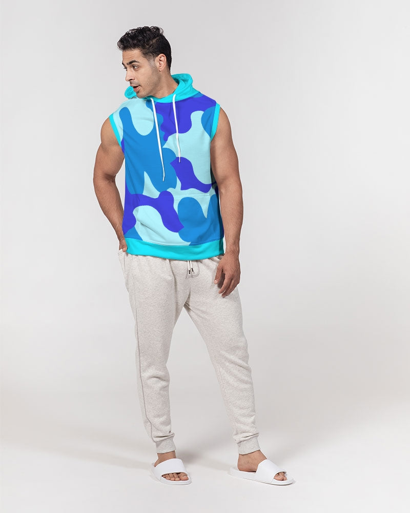 Ocean's Best Men's Premium Heavyweight Sleeveless Hoodie