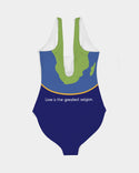 Love Is The Greatest Religion Ladies One-Piece Swimsuit