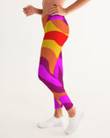 Bright Swirl Ladies Yoga Pants