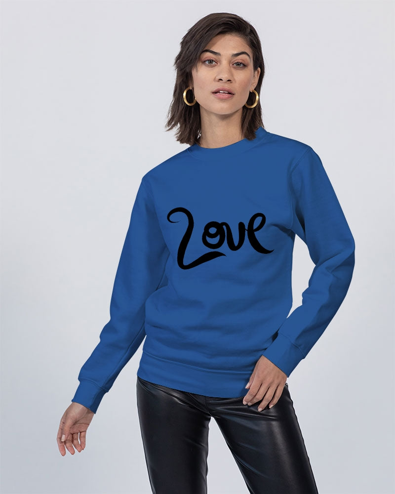 JUST LOVE Ladies Crewneck Sweatshirt