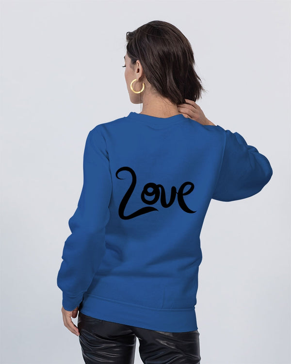 JUST LOVE Ladies Crewneck Sweatshirt