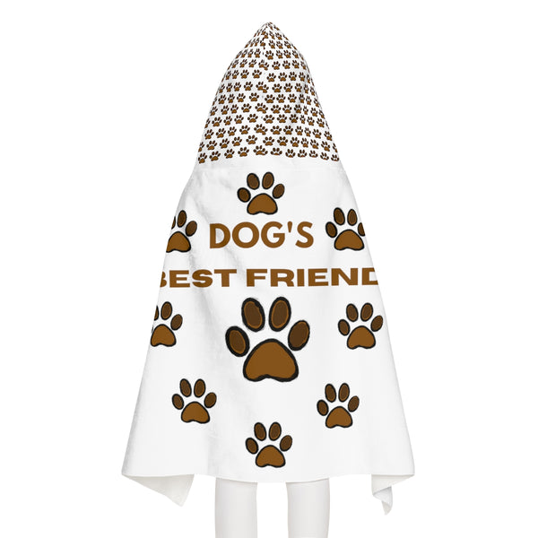 Dog's Best Friend Kids Hooded Towel
