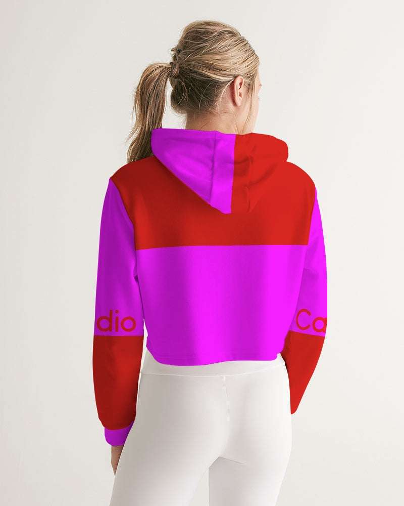 Cardio Hot Ladies Cropped Hoodie