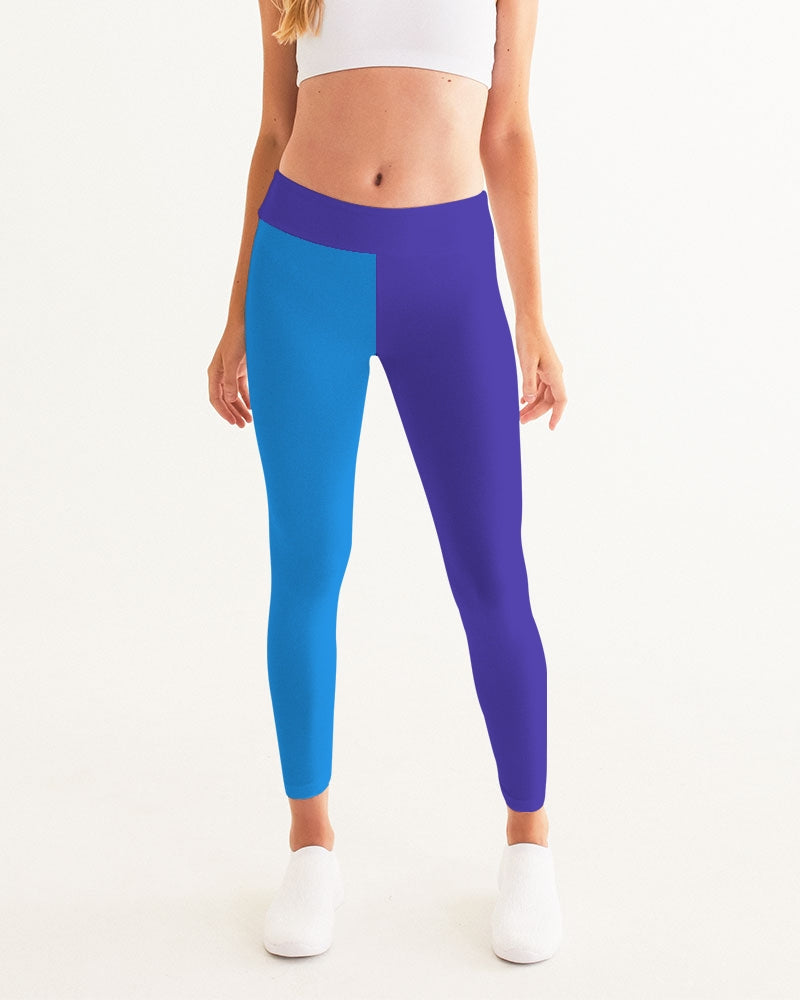 Blue Turqu Ladies Yoga Pants