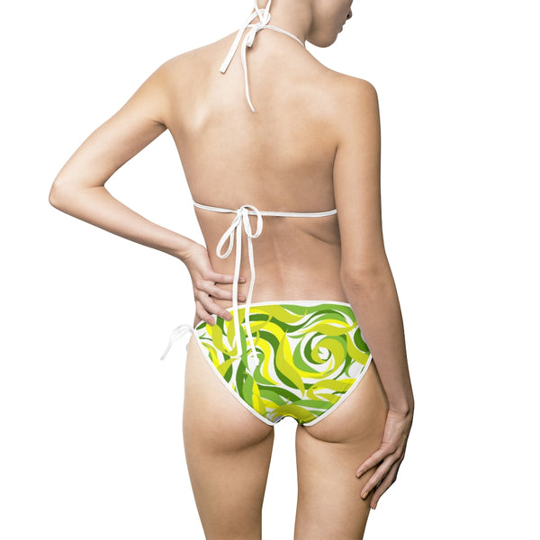 Lemon Lime Ladies Bikini Swimsuit