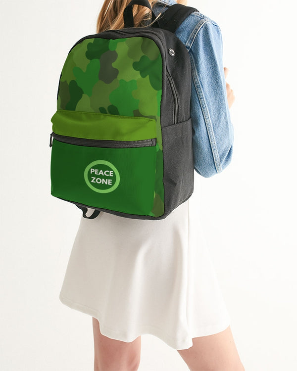 Green Fusion Canvas Backpack