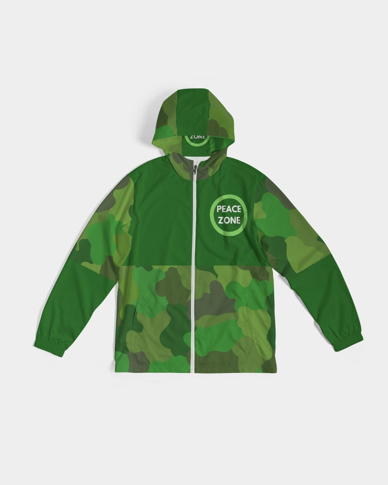 Green Fusion Men's Windbreaker