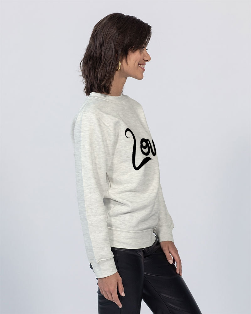 JUST LOVE Ladies Crewneck Sweatshirt