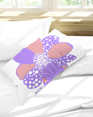 Care Flower Queen Pillow Case