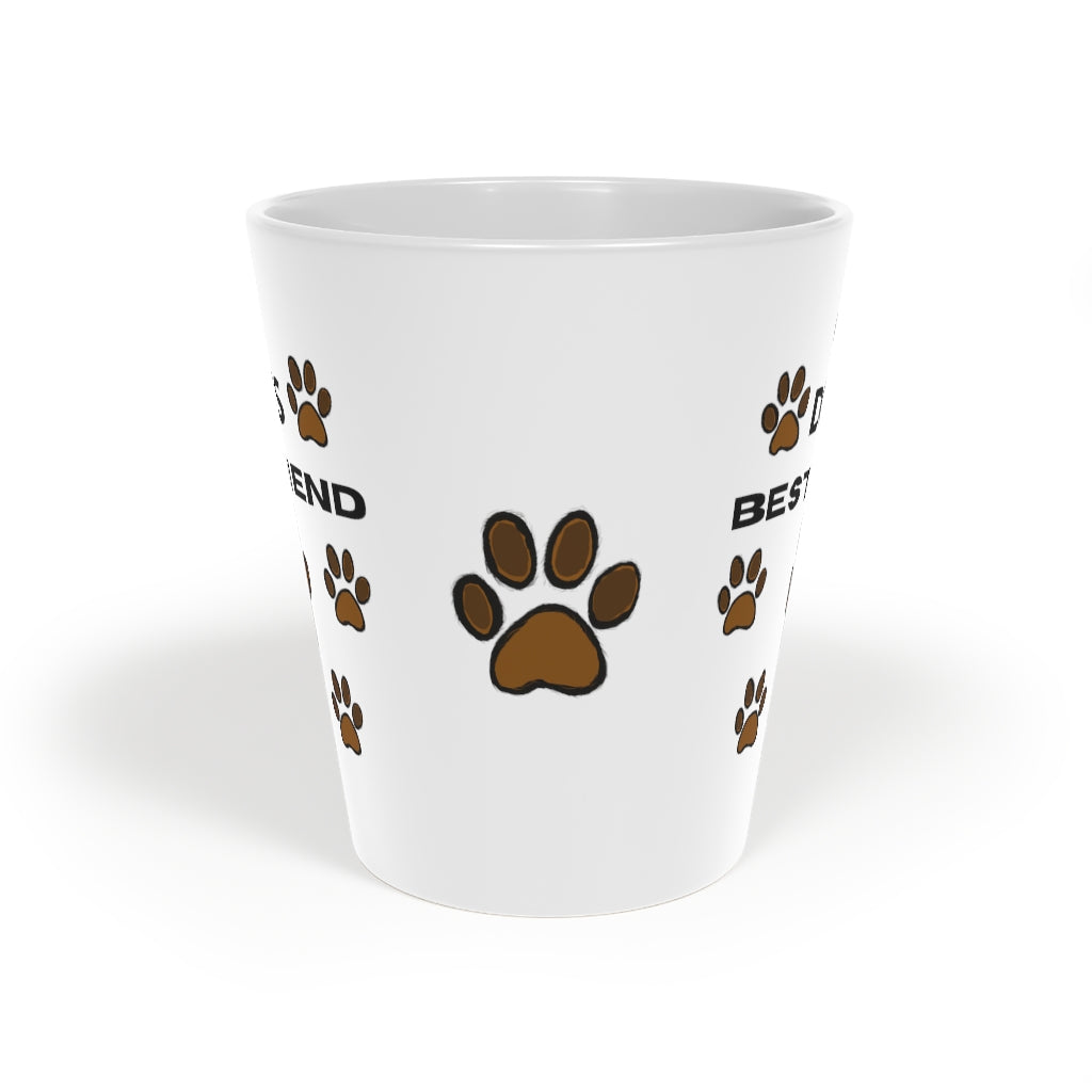 Dog's Best Friend Latte Mug - 0