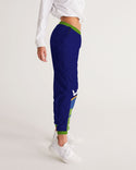 Love Is The Greatest Religion Ladies Blue Track Pants