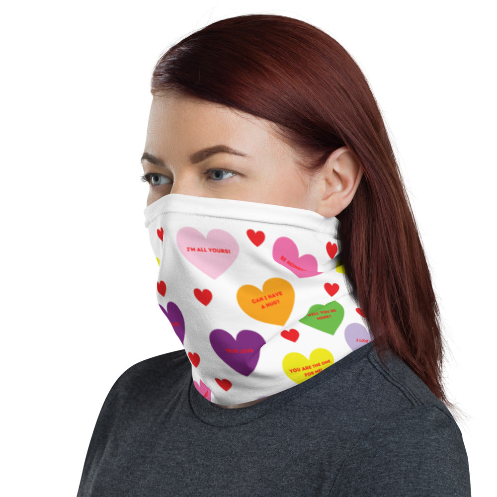 Sweet Tart Hearts Neck Gaiter - 0