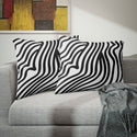 Zebra Print Pillow Sham