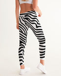 Zebra Print Ladies Yoga Pants