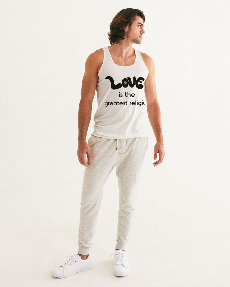 Love Is The Greatest Religion Men's Tank