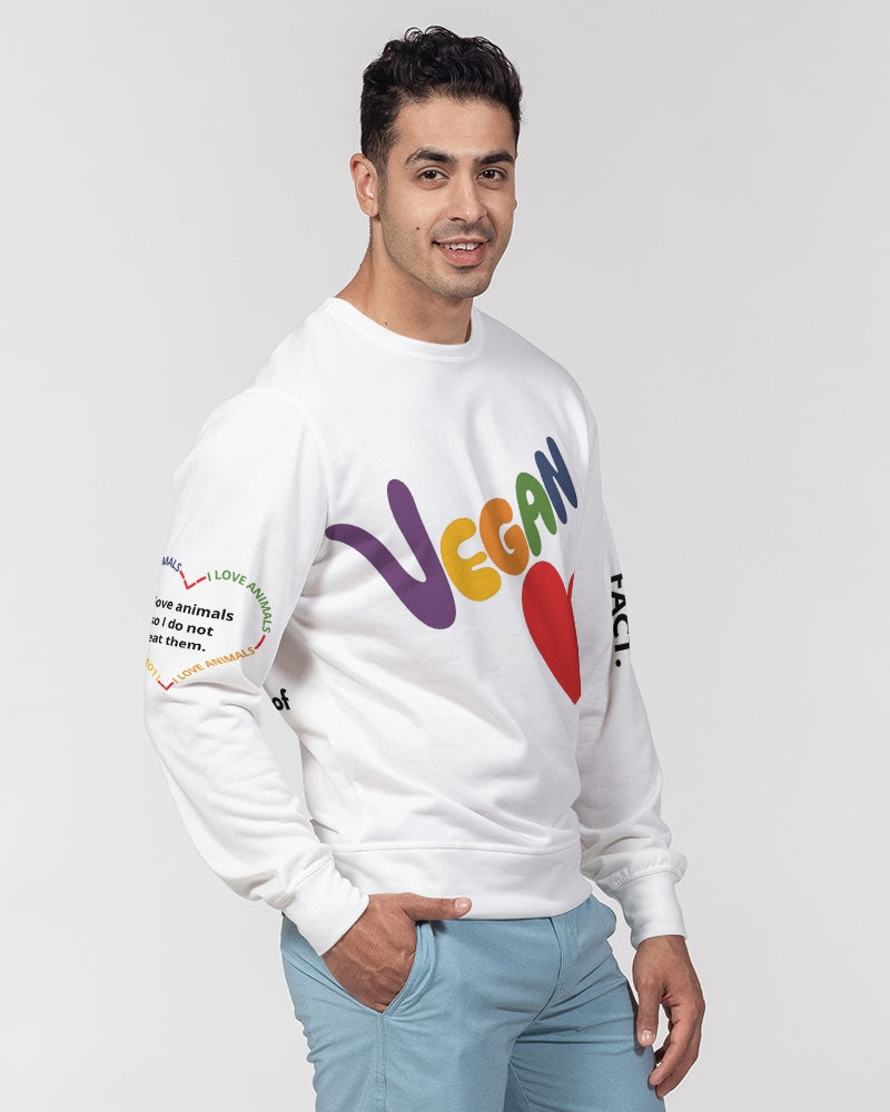 Vegan Heart Men's Pullover