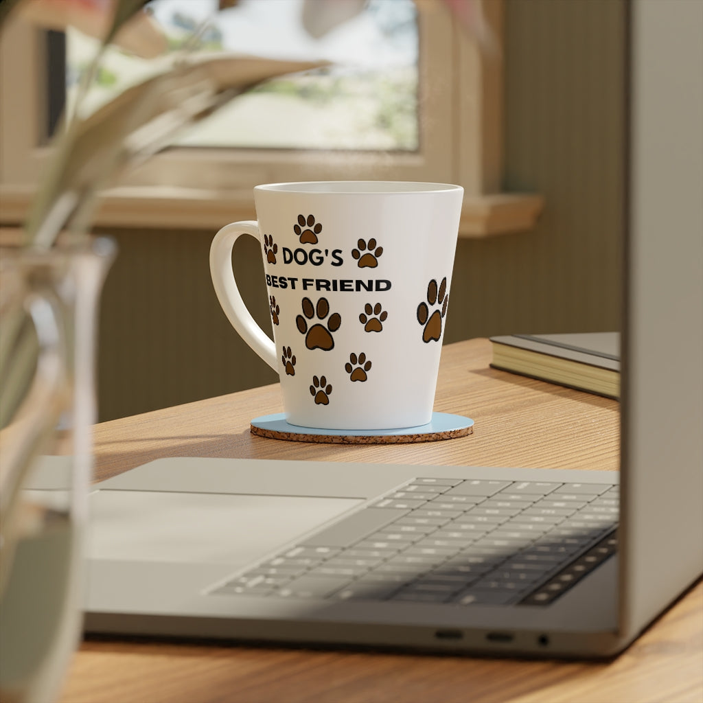 Dog's Best Friend Latte Mug