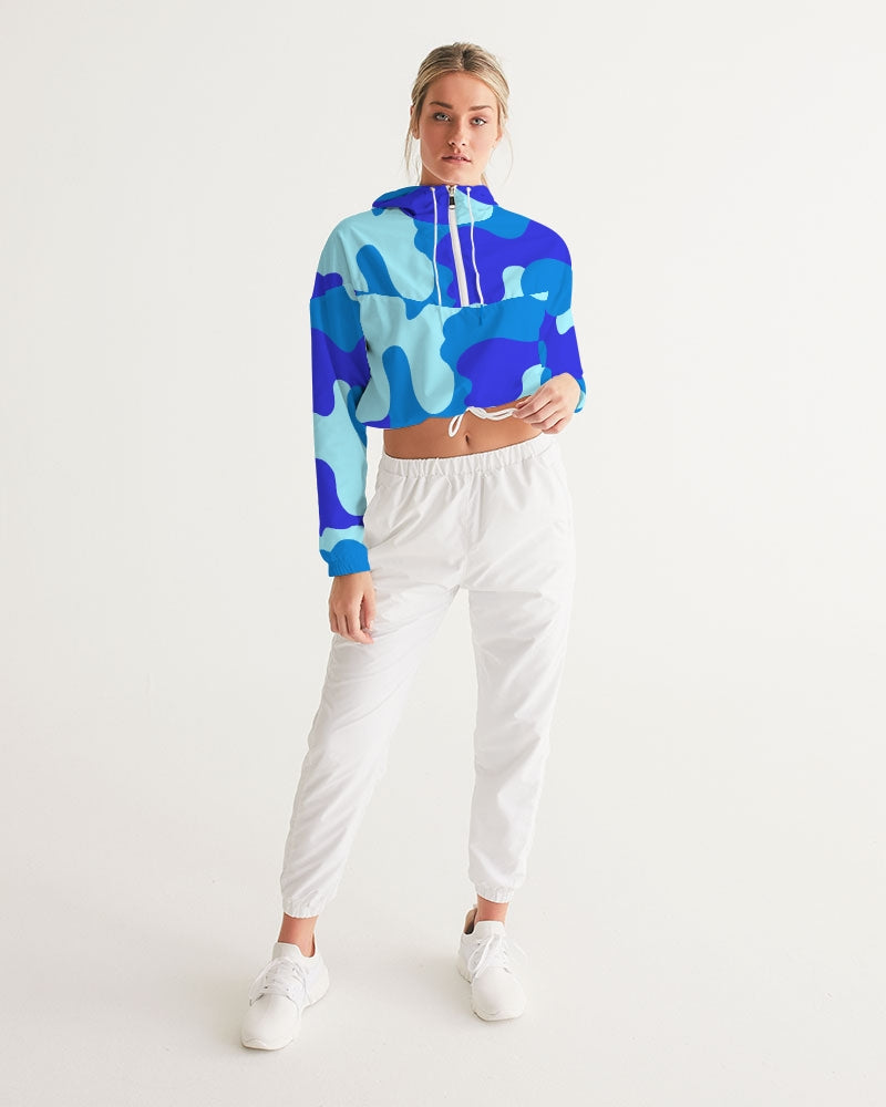 Ocean's Best Ladies Cropped Windbreaker