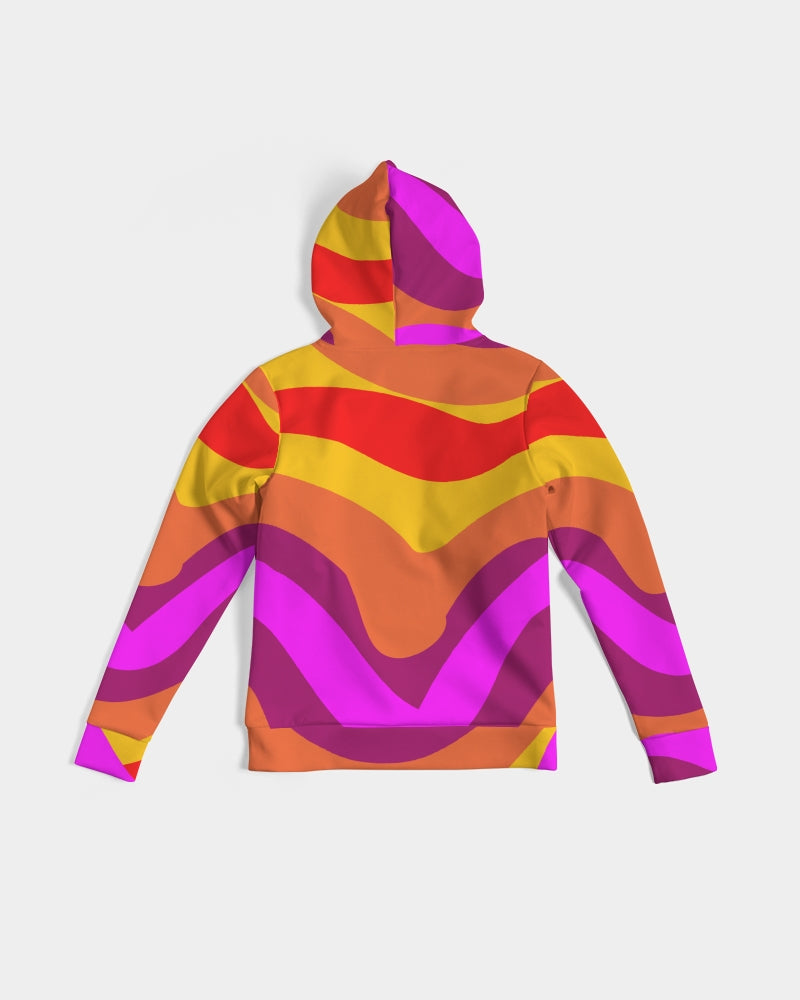 Bright Swirl Ladies Hoodie