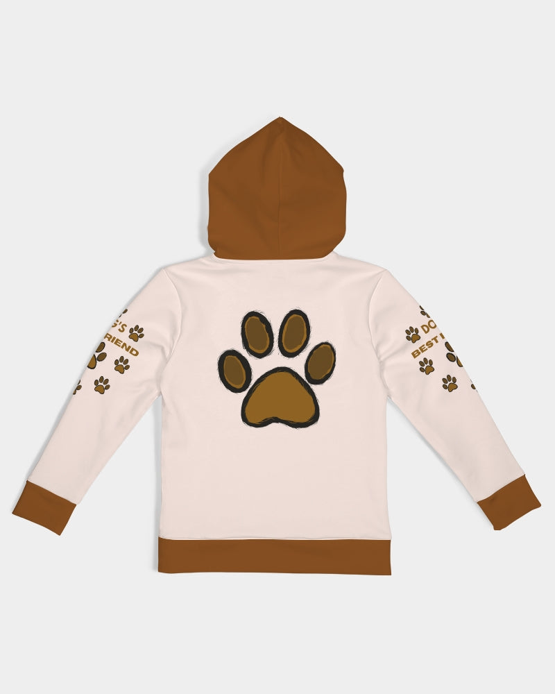 Dog's Best Friend Girls Hoodie