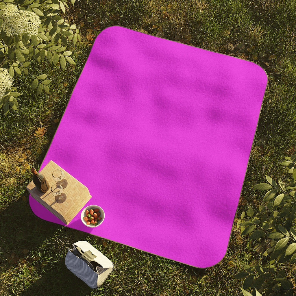 Hot Pink Picnic Blanket