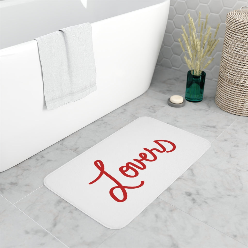 Lovers Memory Foam Bath Mat