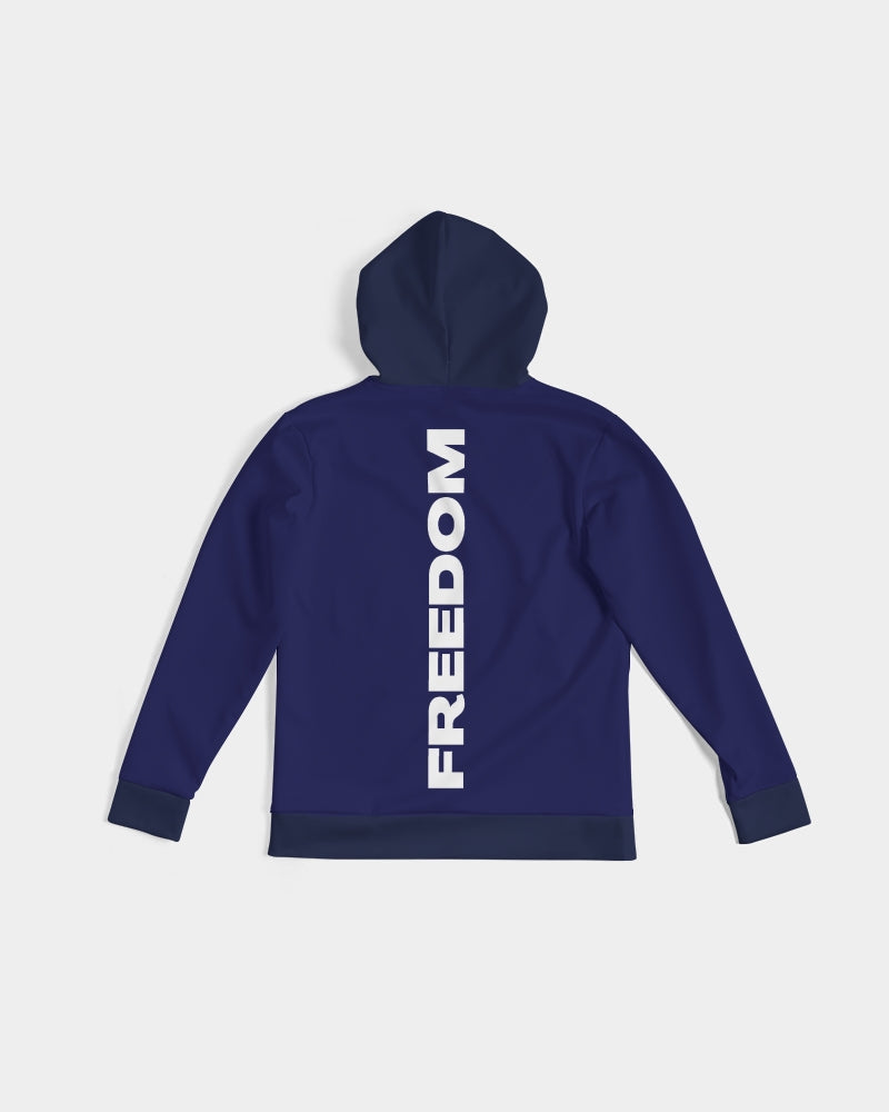 Unity and Freedom Men's Blue Hoodie