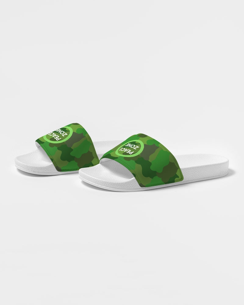 Green Fusion Ladies Slide Sandal