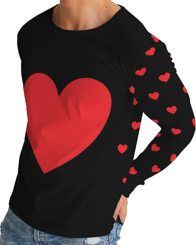 Big Red Heart Men's Tee