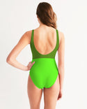 Eat Like A Giant Ladies One-Piece Swimsuit