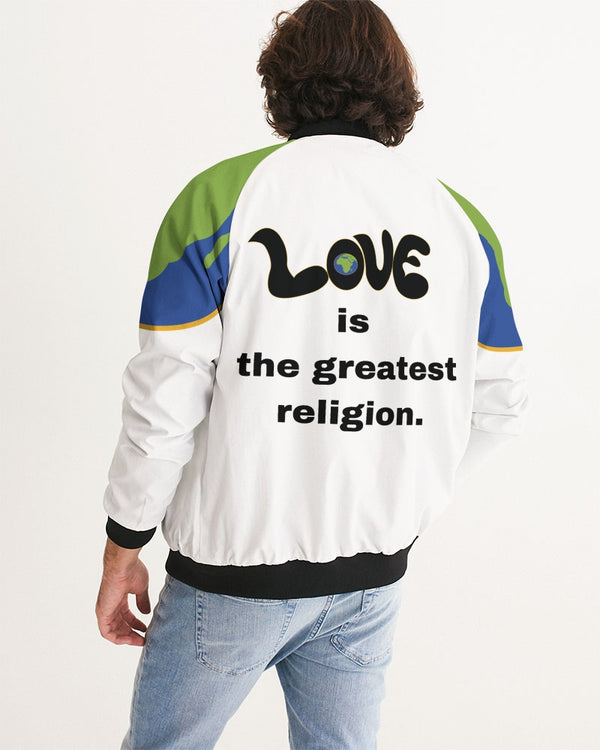 Love Is The Greatest Religion Men's Bomber Jacket