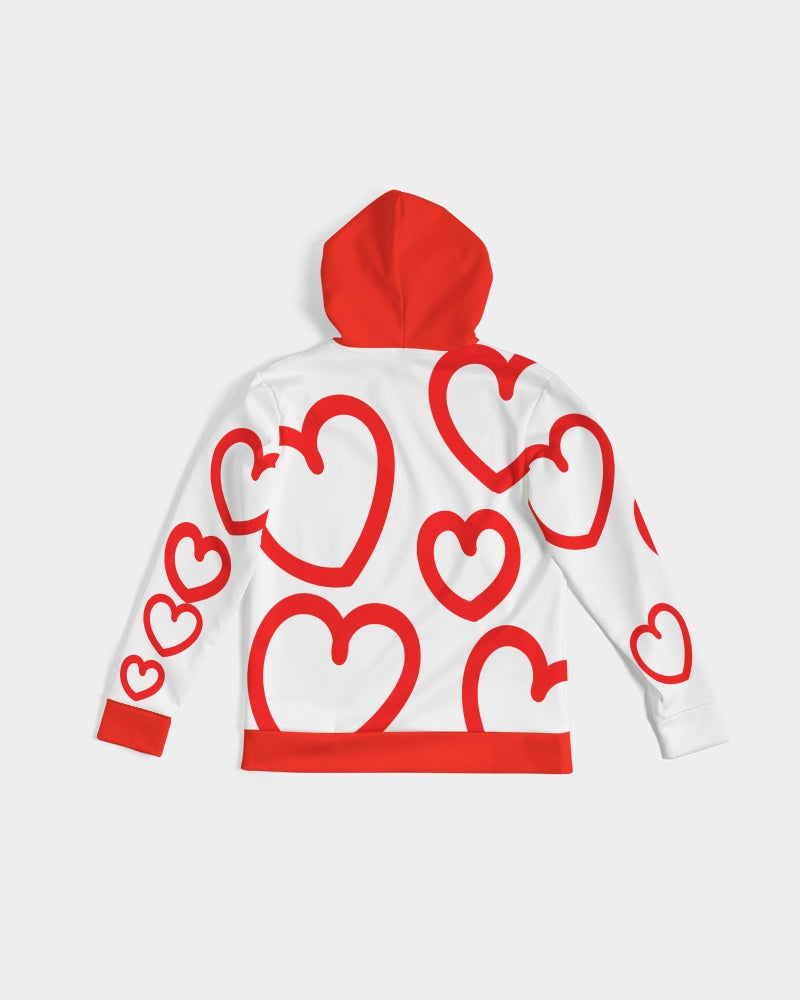 V-DAY Red Hearts Men's Hoodie