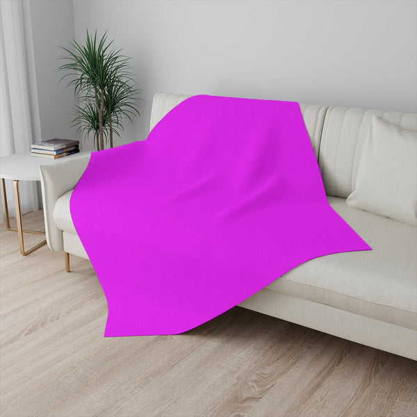 Hot Pink Sherpa Blanket