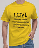 LOVE IS Men's Cotton T-Shirt