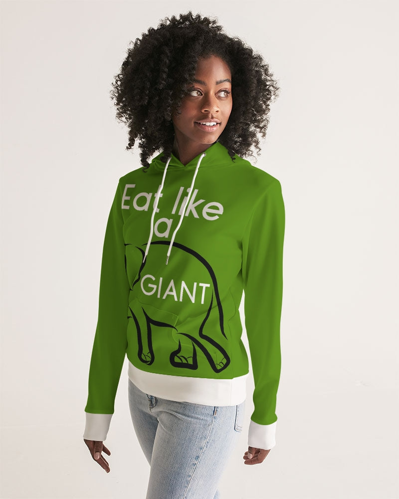 Eat Like a Giant Ladies Hoodie