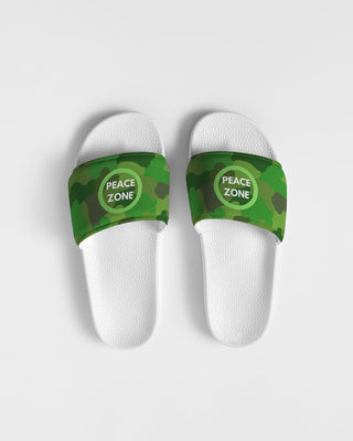 Green Fusion Ladies Slide Sandal