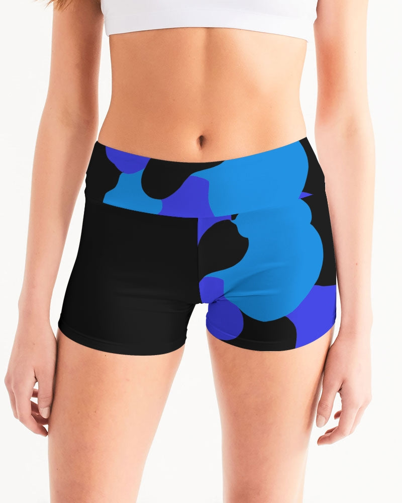 Deep Water Ladies Mid-Rise Yoga Shorts