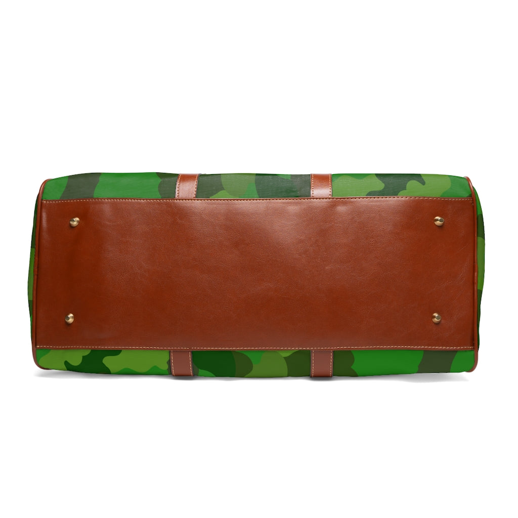 Waterproof Green Fusion Travel Bag