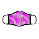 Pink Fusion Fitted Polyester Face Mask