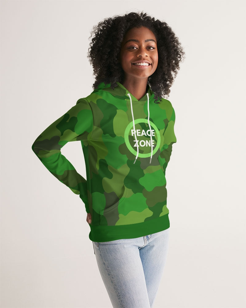 Green Fusion Ladies Hoodie