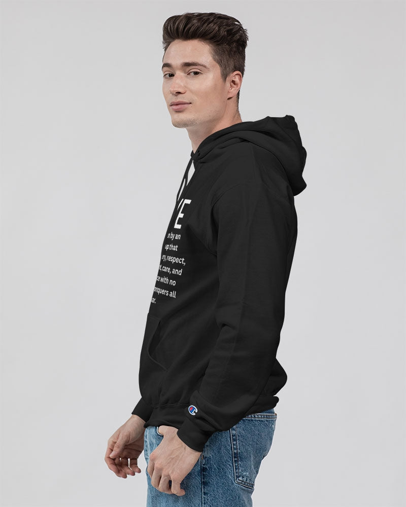 LOVE IS Men's Hoodie | Champion