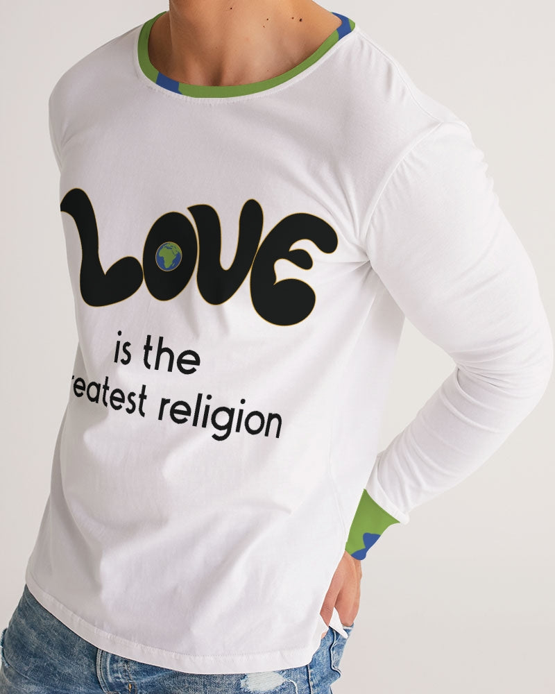 Love Is The Greatest Religion Men's Long Sleeve Tee