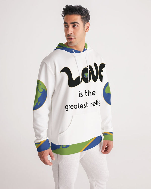 Love  Is The Greatest Religion Men's Hoodie