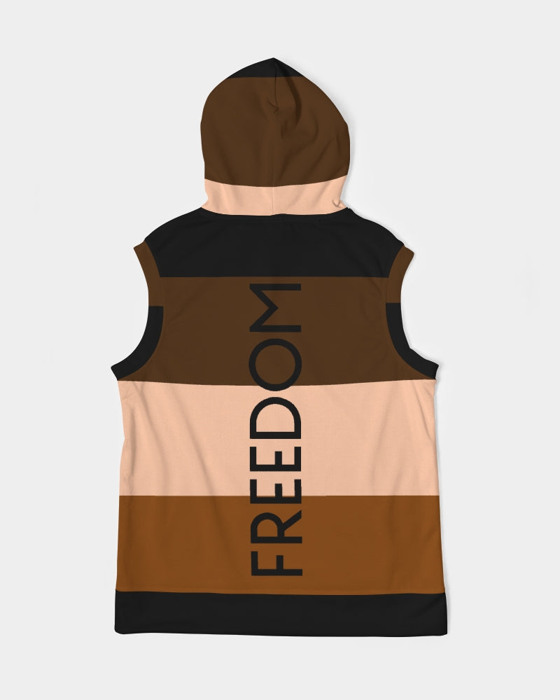 Unity and Freedom Men's Sleeveless Hoodie - 0