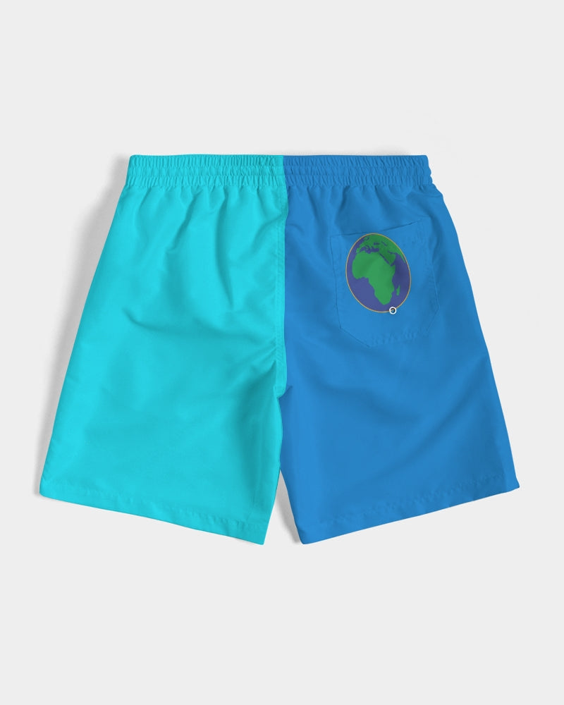 Ocean's Best Greece Blue Men's Swim Trunk