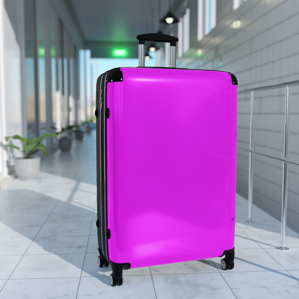 Hot Pink Suitcases