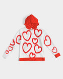V-DAY Red Hearts Men's Hoodie