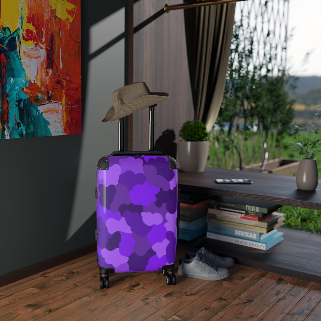 Purple Fusion Suitcases